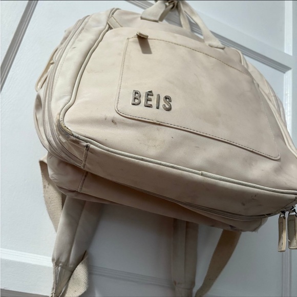 BEIS The Expandable Backpack in BEIGE- READ DESCRIPTION - Picture 3 of 11